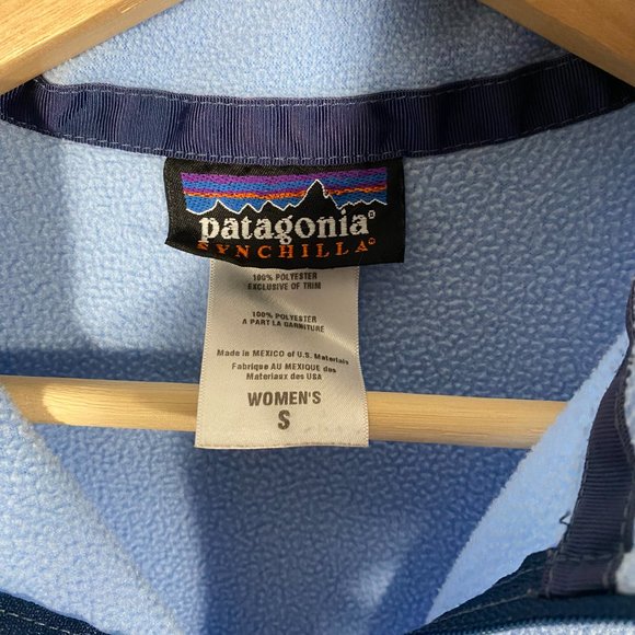 Patagonia Synchilla Embroidered Logo Half Zip Sweater - Picture 4 of 5
